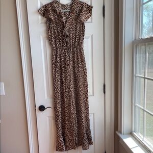 Leopard Print Jumpsuit Women’s S